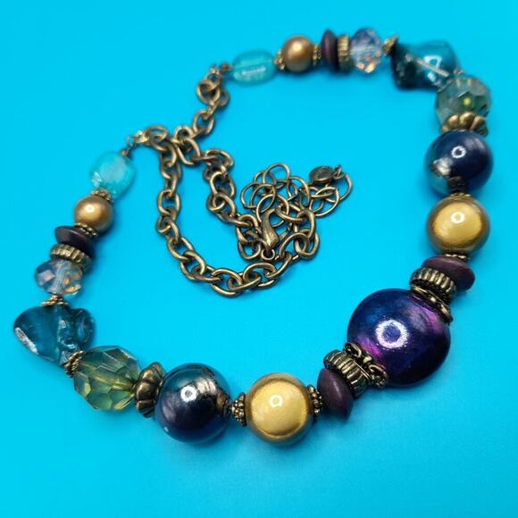 Ruby Road Multi-colored Bead Necklace, Single Strand, 24 Inches - Picture 12 of 14